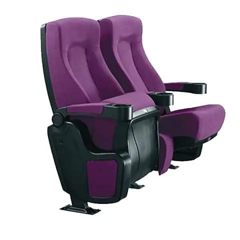 Ghế rạp chiếu phim bọc nỉ cao cấp, màu tím sang trọng - GHTVP05