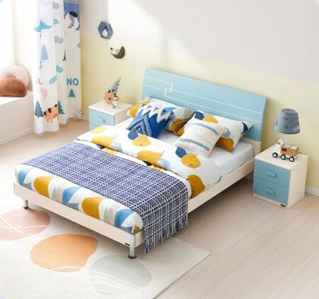 Giường Ngủ Cho Bé Trai Gỗ Công Nghiệp – GNVP19