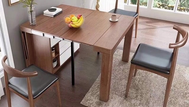 Bàn ăn thông minh là gì? Tổng hợp mẫu bàn thông minh gấp gọn đẹp 2 Ảnh 1: Bàn ăn thông minh thiết kế đa năng, linh hoạt