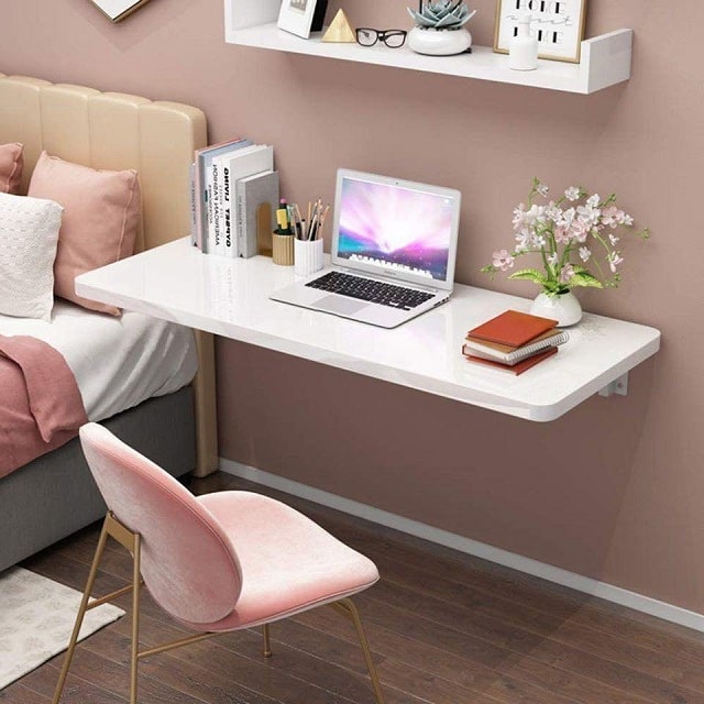 Tổng Hợp 20+ Mẫu Bàn Làm Việc Thông Minh Chất Lượng 2023 13 Bàn làm việc treo tường 3