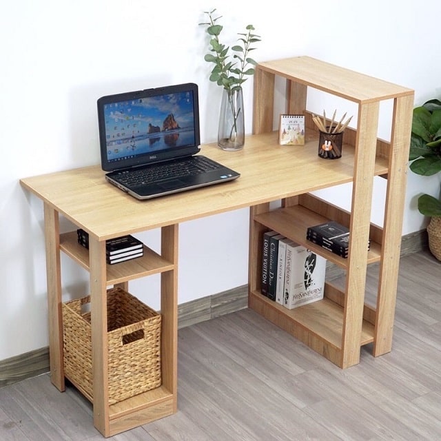 Tổng Hợp 20+ Mẫu Bàn Làm Việc Thông Minh Chất Lượng 2023 24 Bàn thông minh kết hợp kệ sách 3