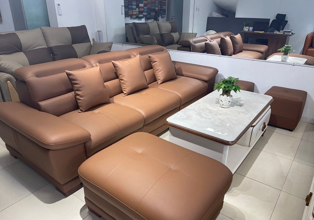 Nội thất Vượng Phát cung cấp nhiều mẫu sofa da xịn, cao cấp