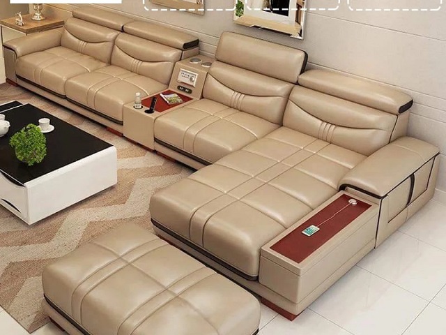 Sofa da công nghiệp đẹp không khác gì sofa da thật