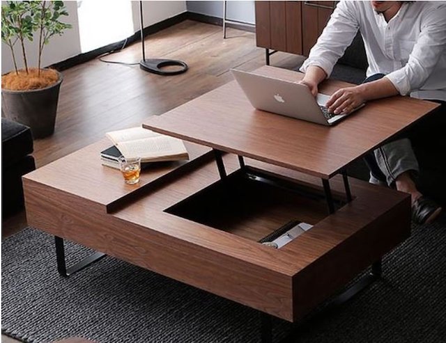 Tổng Hợp 6 Mẫu Bàn Trà Thông Minh Hiện Đại, Giá Rẻ 2023 4 Thiết kế bàn sofa thông minh với màu sắc hiện đại, sang trọng