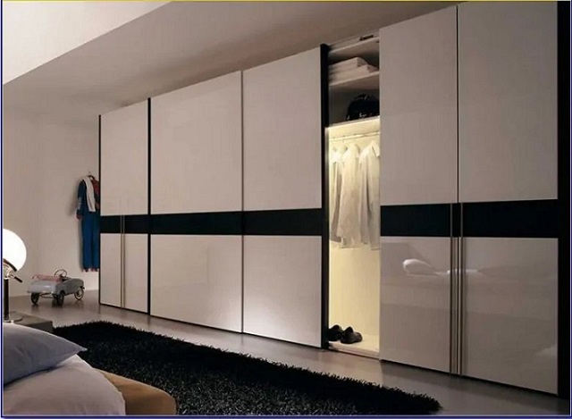 Top 66+ Mẫu Tủ Quần Áo Âm Tường Đẹp Nhất Năm 2023 5 Tủ đựng quần áo âm tường gỗ công nghiệp thiết kế cửa lùa hiện đại