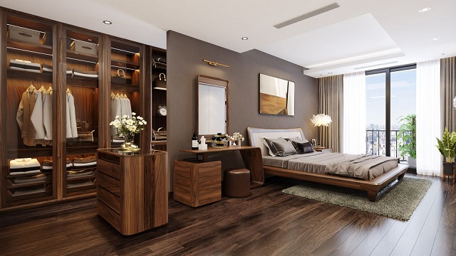 Top 66+ Mẫu Tủ Quần Áo Âm Tường Đẹp Nhất Năm 2023 2 Tủ quần áo âm tường được thiết kế sâu vào bên trong tường để tiết kiệm diện tích