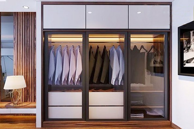 TOP 80+ Mẫu Tủ Quần Áo Cánh Kính Đẹp, Sang Trọng Nhất 2023 7 Tủ quần áo cánh kính thiết kế hiện đại