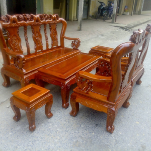 sofa gỗ hương tràm