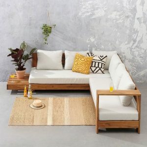 sofa gỗ thông