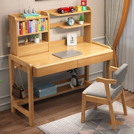 Bàn Học Gỗ Tự Nhiên – BHSVP23