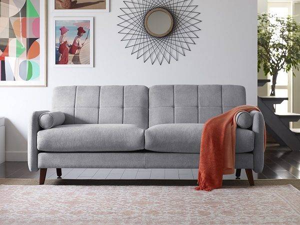 Lựa chọn kiểu đáng và màu sắc sofa nỉ phù hợp với tổng thể thiết kế xung quanh