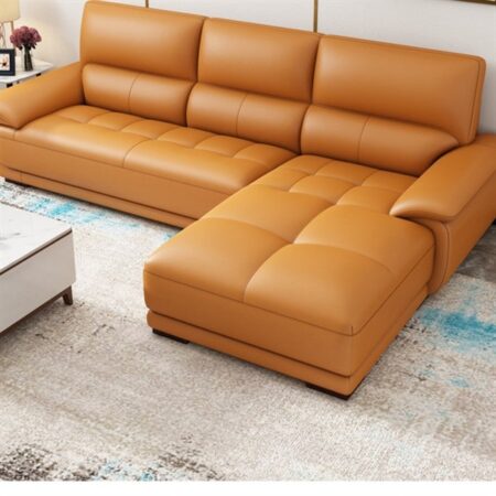 Sofa Góc Đặt Trái Bọc Da – SGVP24