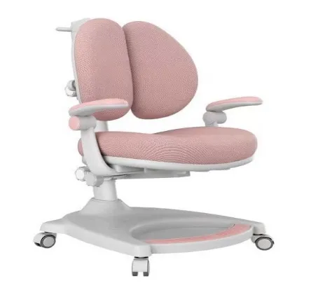 Ghế học sinh chống gù màu hồng, lưng tách đôi hỗ trợ cột sống - GHSVP05