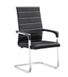 Ghế chân quỳ bọc da lưng cao tay ốp nhựa - GCQVP40
