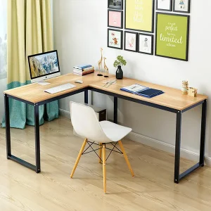 Bàn Làm Việc Khung Sắt Chữ L 1m6 - BCSVP12