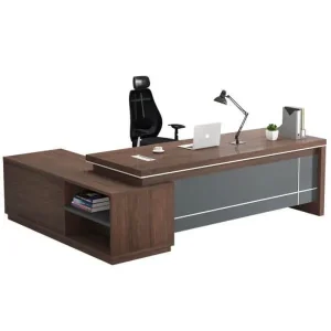 Bàn Giám Đốc Hiện Đại Yếm Lửng Chữ L 1m6 - BGDVP59