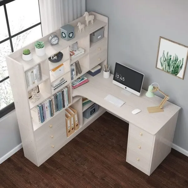 Bàn Học Chữ L Đặt Góc - BHSVP24
