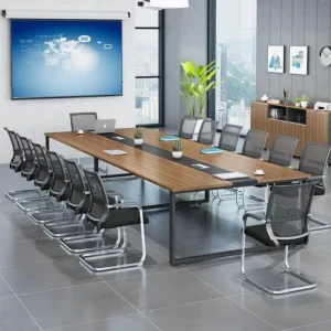Bàn Phòng Họp Gỗ Công Nghiệp MFC 3m6- BHVP23