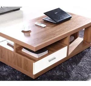 Bàn trà gỗ veneer phủ sơn melamime - BTVP33