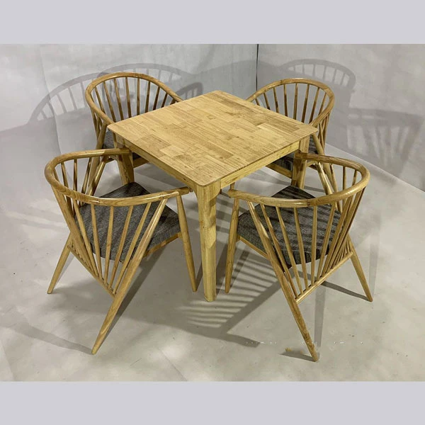 Bộ Bàn Ghế Ăn 12 Nan Genny - BGAVP16