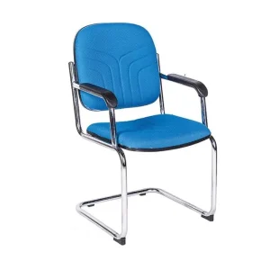Ghế Chân Quỳ Đệm Mút Có Tay Bọc Vải Nỉ - GCQVP12