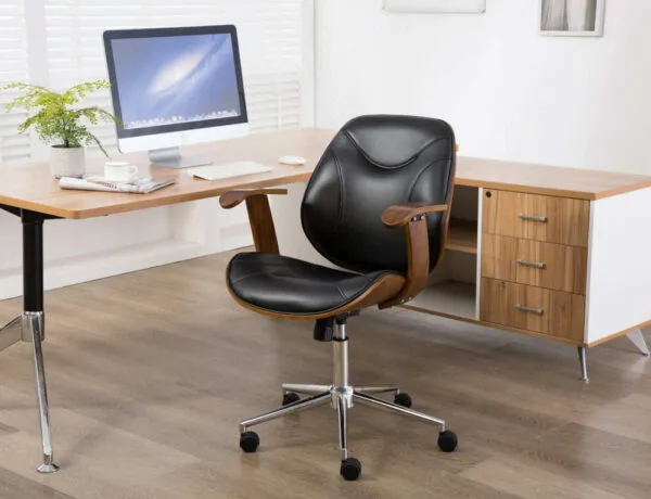 Ghế Xoay Gỗ Polywood - GXVP16