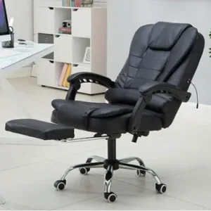 Ghế xoay cao cấp bọc da, ngả sâu, có gác chân đa năng - GXVP22