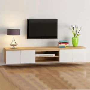 Kệ Tivi Treo Tường Phòng Khách Chung Cư Hiện Đại - KTVP15