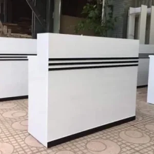 Quầy Lễ Tân Nhựa Đài Loan 1m2 – QLTVP24