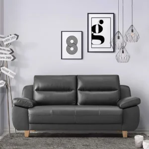 Sofa Da PU Màu Xám Nhập Khẩu Hàn Quốc - SDVP07