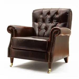Ghế Sofa Da Bò Thật Tân Cổ Điển - SGVP14