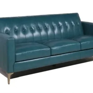 Sofa Giả Da 3 Chỗ Màu Xanh 2m2 - SDVP10