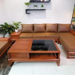 Sofa giường bệt đệm mút bọc vải nỉ xám - SFGVP07