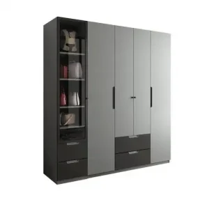 Tủ Quần Áo 4 Cánh Gỗ MDF - TQAVP02