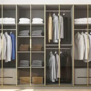Tủ Quần Áo Cánh Kính 4 Buồng 8 Cánh - TQAVP35