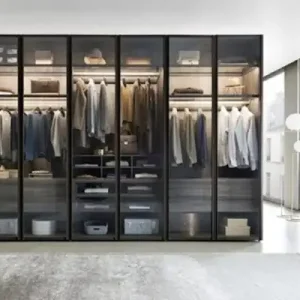 Tủ Quần Áo Cánh Kính Cường Lực Hiện Đại - TQAVP34