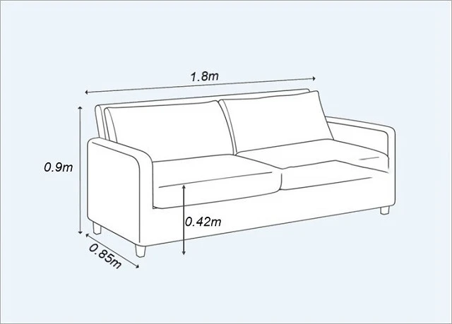 Đo đạc kích thước cẩn thận trước khi bắt đầu làm ghế sofa Đo đạc kích thước cẩn thận trước khi bắt đầu làm ghế sofa