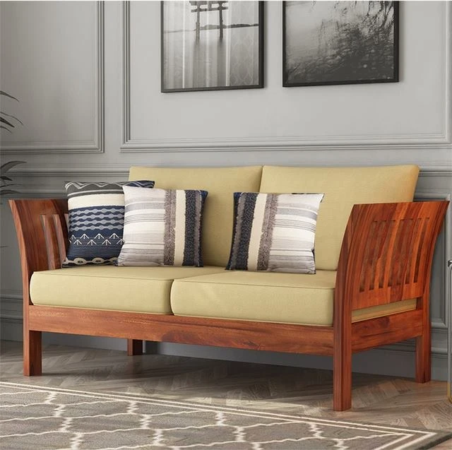 Ghế sofa gỗ 2 chỗ ngồi