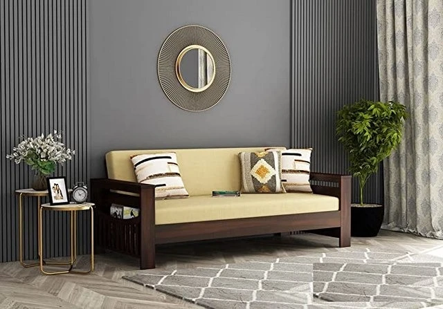 Ghế sofa gỗ 3 đến 4 chỗ ngồi