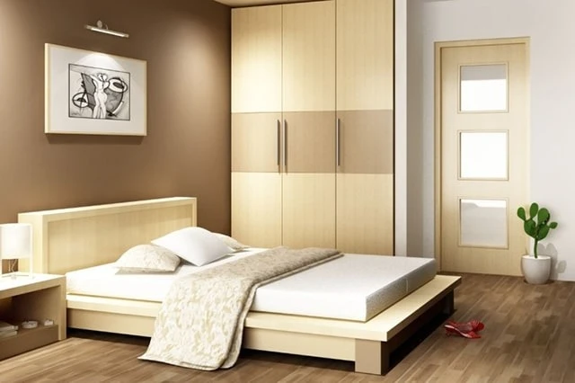 Hãy đặt giường ngủ sát tường Hãy đặt giường ngủ sát tường