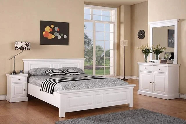 Không đặt giường đối diện góc nhọn Không đặt giường đối diện góc nhọn