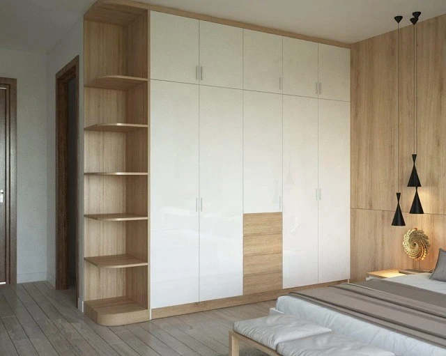 Mẫu tủ quần áo kịch trần 6 Mẫu tủ quần áo kịch trần 6