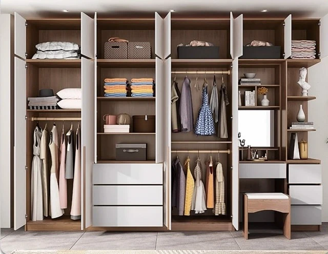 Mẫu tủ quần áo kịch trần 8 Mẫu tủ quần áo kịch trần 8