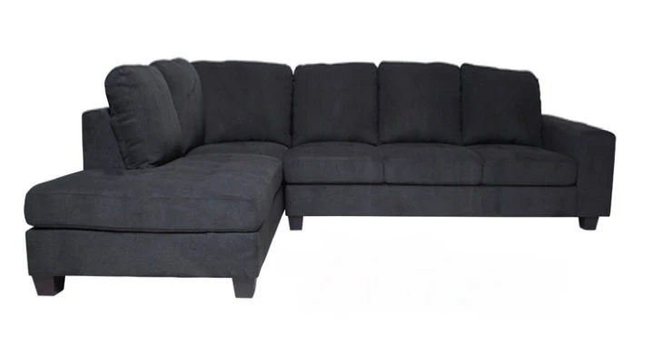 Sofa với kiểu dáng chữ L cùng với màu đen tinh tế - SDVP11 Sofa với kiểu dáng chữ L cùng với màu đen tinh tế - SDVP11