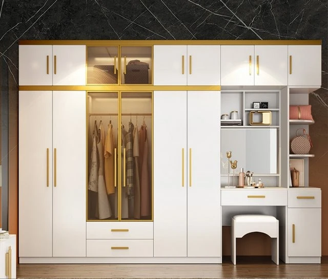 Tủ quần áo kết hợp bàn trang điểm Tủ quần áo kết hợp bàn trang điểm