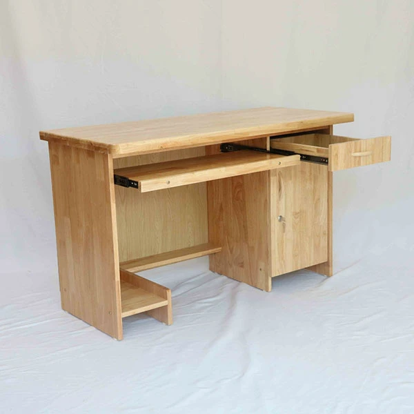 Bàn Làm Việc Gỗ Cao Su tự nhiên - BLVGVP39 Bàn Làm Việc Gỗ Cao Su tự nhiên - BLVGVP39