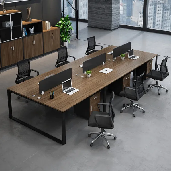 Cụm Bàn Nhân Viên 6 Người 3m6 Vách Ngăn Mica – CBLVVP03 Cụm Bàn Nhân Viên 6 Người 3m6 Vách Ngăn Mica – CBLVVP03